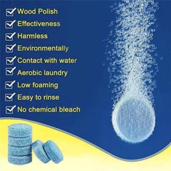 Oxypure Car Windshield Cleaning Tablet - Must Have for all the Car Owners