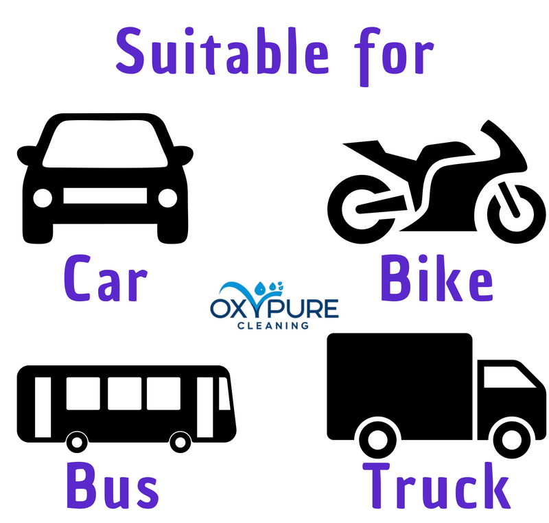 Oxypure Car & Vehicle Cleaning Shampoo (Powder Form)